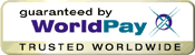Guaranteed by WorldPay Secure payments